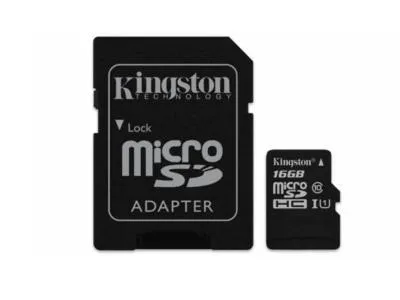 Kingston 16 Gb Microsdxc Class 10 Flash Memory Card