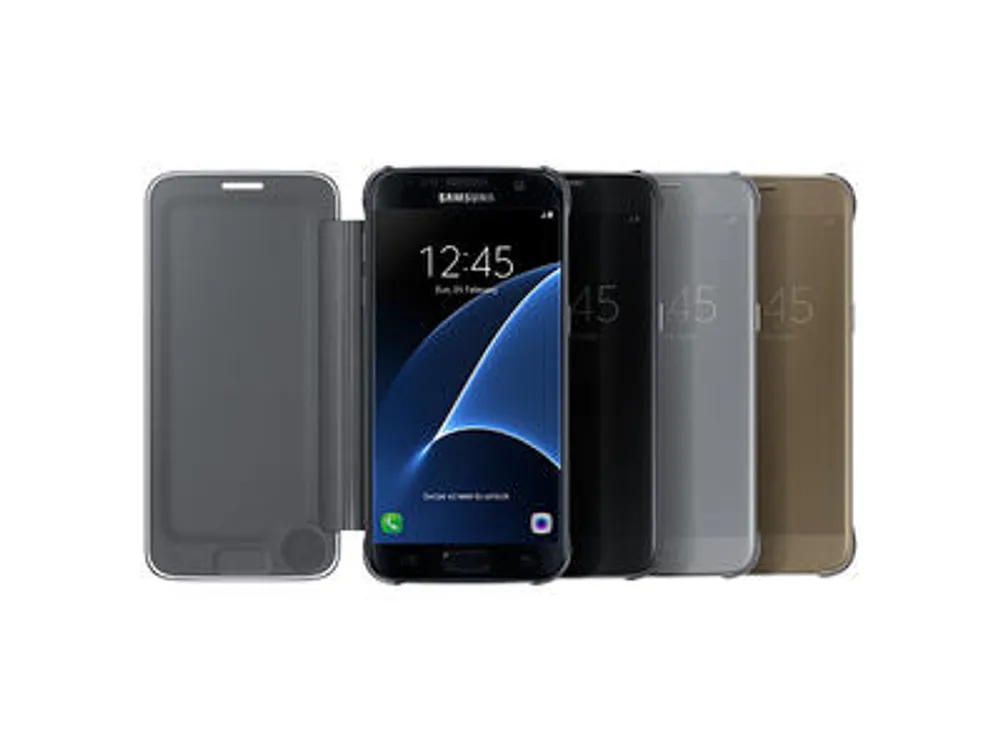 Samsung Galaxy S7 SView Flip Cover - Gray