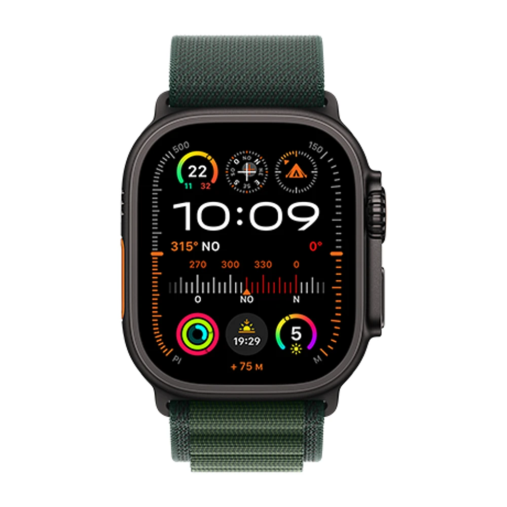 Apple Watch Ultra 2 49mm Bracelet à rabat Alpin (M)
