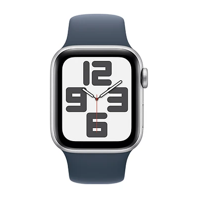 Apple Watch SE (2e génération) – boîtier en aluminium 40 mm bracelet sport (moyen/grand)