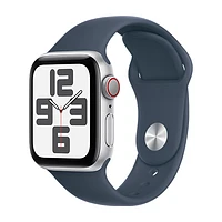 Apple Watch SE (2e génération) – boîtier en aluminium 40 mm bracelet sport (moyen/grand)