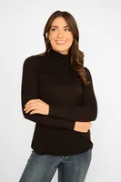 Long Sleeve Turtleneck Top