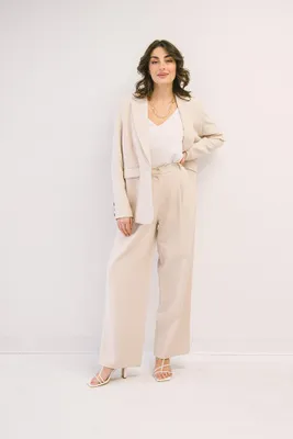 High Rise Relaxed Trousers