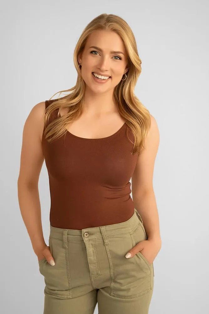 Scoop Neck Tank Top