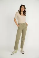 Mavi Shelia Olive Twill Jeans