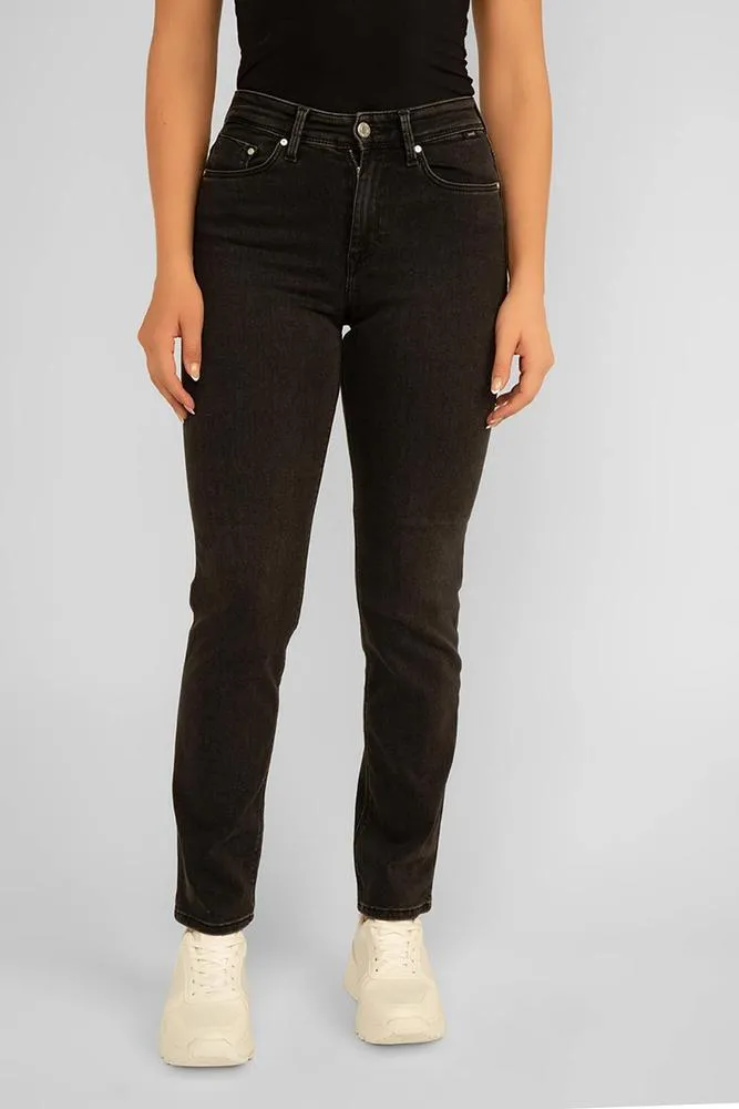 Mavi Paris Slim Straight Leg Jeans - Smoke Indigo Shape