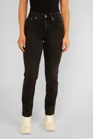 Mavi Paris Slim Straight Leg Jeans - Smoke Indigo Shape