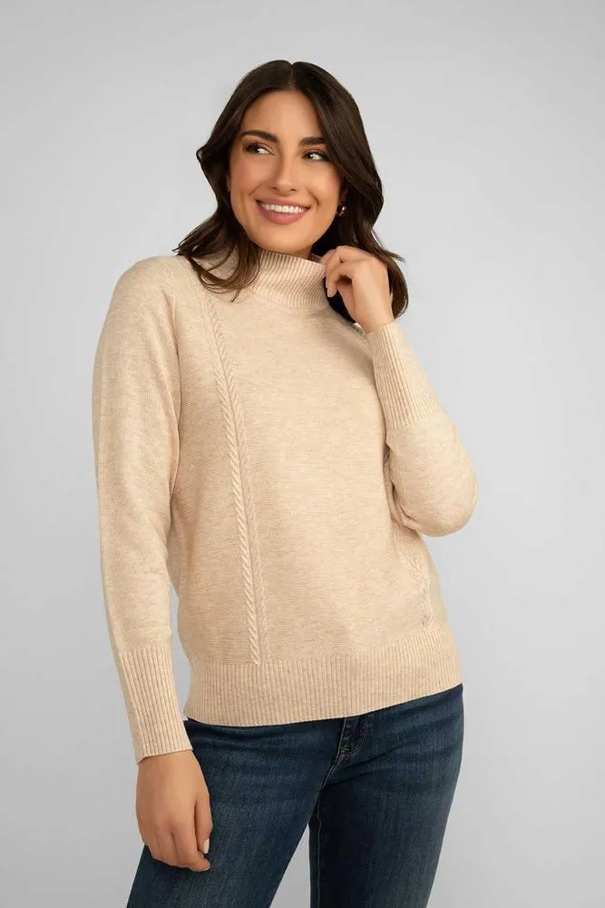 Lightweight Mock Neck Sweater