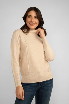 Lightweight Mock Neck Sweater