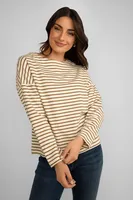 Striped Long Sleeve Top