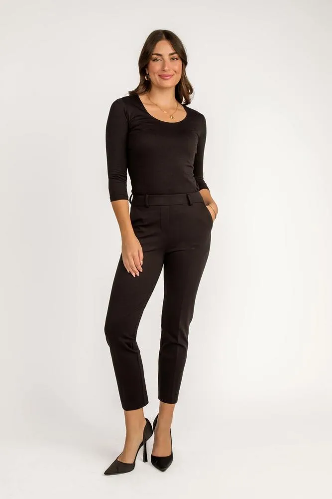 Joseph Ribkoff Pull- On Cropped Pants