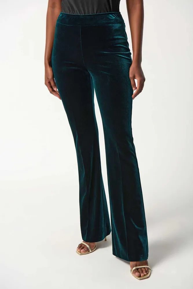 Flared Velvet Pants