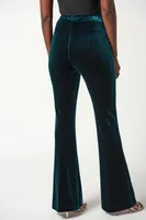 Flared Velvet Pants