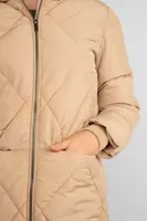 Long Quilted Jacket