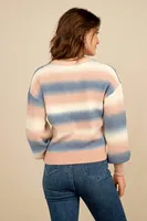 Ombre Striped Sweater