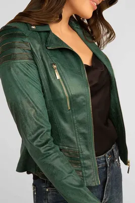 Emerald Moto Jacket
