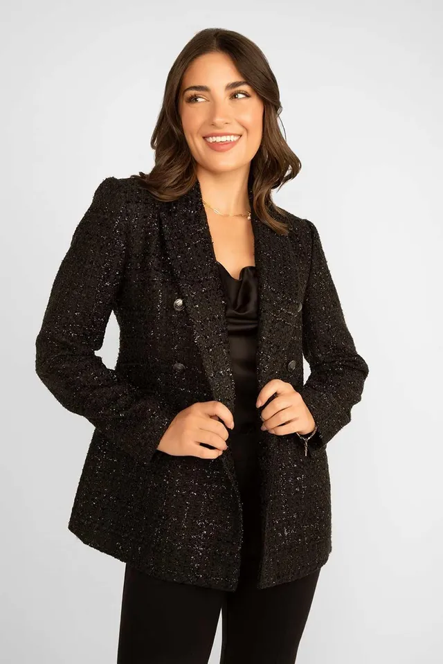 RICKI'S Oxford Classic Suit Blazer Luxe Ponte