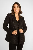 Lurex Tweed Blazer