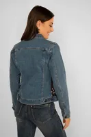 Sequin Flower Denim Jacket