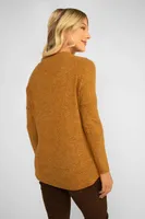 Long Sleeve Brushed Knit Top