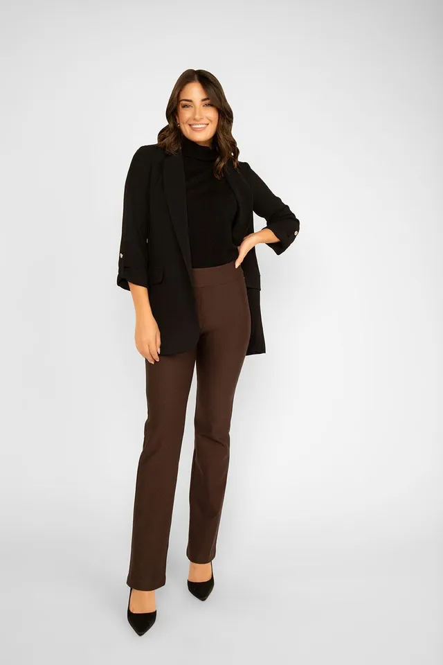 Colby Kick Flare Pant in Luxe Ponte