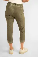 Drawstring Capri Pants