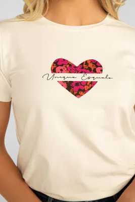 Unique Esqualo Heart T- Shirt