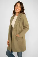 Long Boucle Coat