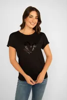 Heart Graphic Esqualo T- Shirt