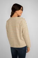 Striped Long Sleeve Top