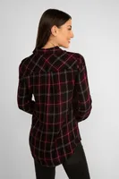 Long Sleeve Plaid Shirt