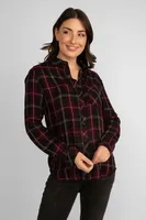 Long Sleeve Plaid Shirt