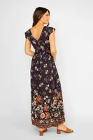 Floral Printed Maxi Dress