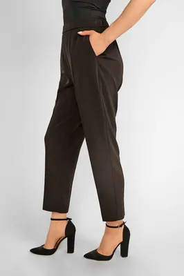 Cropped Pull On Pants - JOSEPH RIBKOFF, Women's Clothing & Accessories, Bellissima Fashions