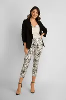 Textured Open Blazer