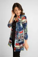 Printed Blazer