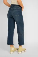 Ava Mid Rise Wide Leg Pull- On Jeans