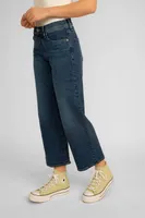 Ava Mid Rise Wide Leg Pull- On Jeans