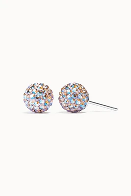 8mm Sparkle Ball Earrings