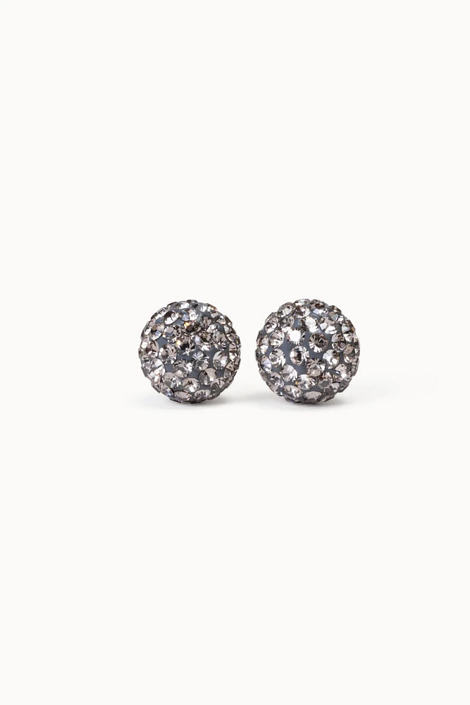 8mm Sparkle Ball Earrings