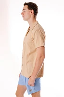 Airy Linen Short Sleeve Shirt