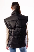 Ash Quilted Boxy Vest