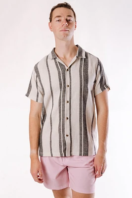 Big Stripe Short Sleeve Shirt