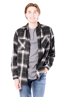 Buffalo Plaid Flannel Shirt