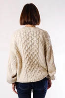 Cable Crew Sweater