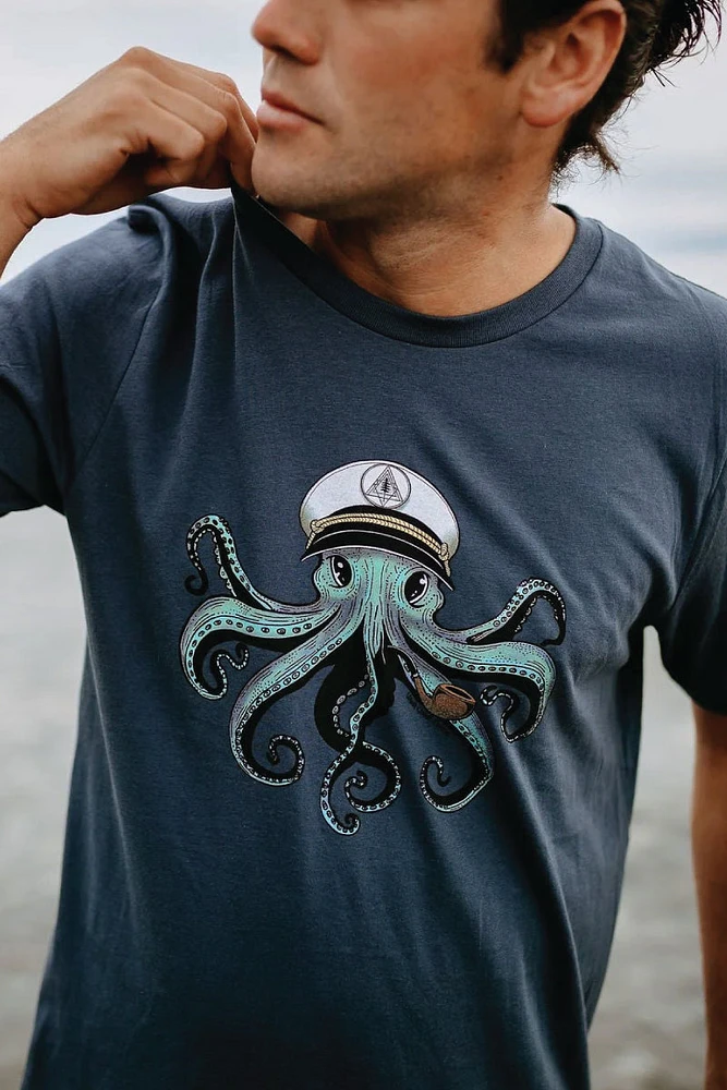 Captain Octopus Tee