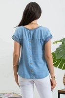 Chambray Top