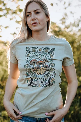 Cottage Mushroom Tee