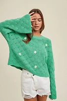 Daisy On My Mind Sweater