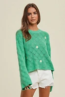 Daisy On My Mind Sweater